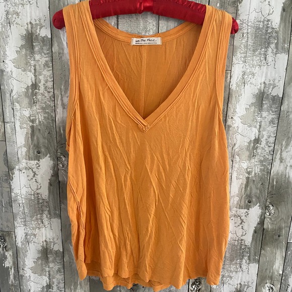 We The Free Tops - We the Free orange sleeveless top M